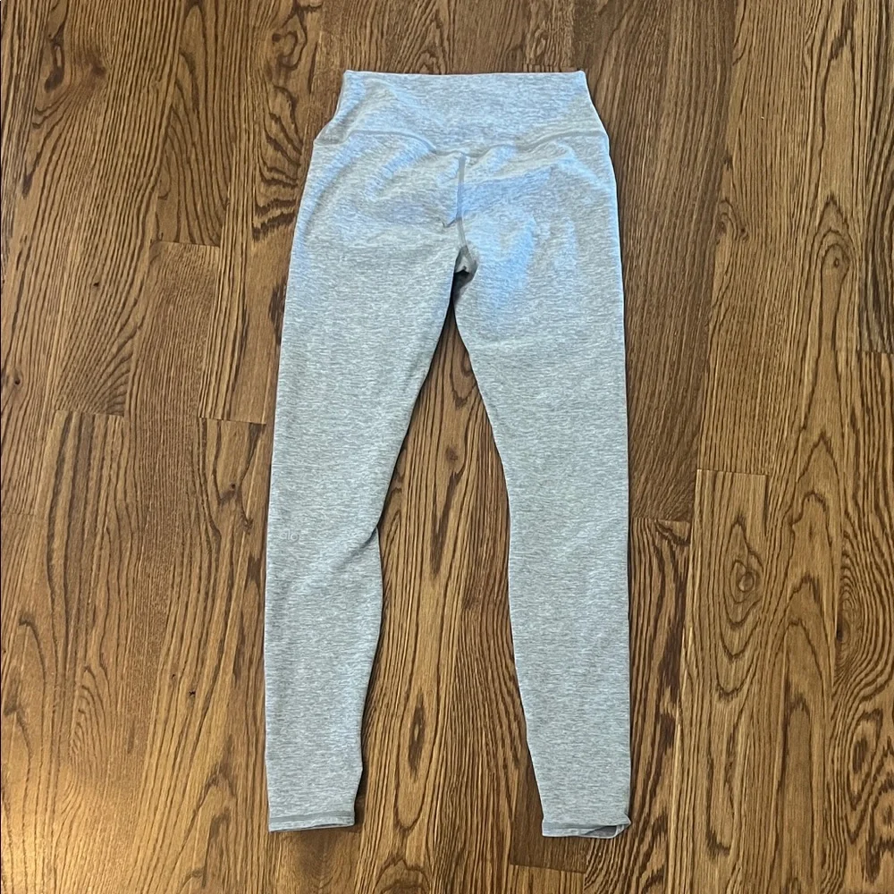 ALO Yoga Heather Gray Leggings - Picture 3 of 3